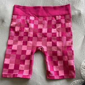 Pink Biker Shorts